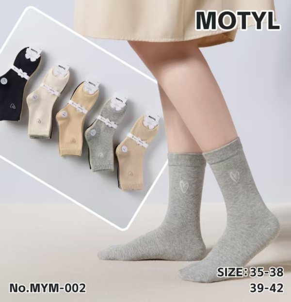 Skarpety damskie Roz 35-42, Mix kolor Paczka 40 szt